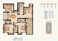 Residential projects floor plan